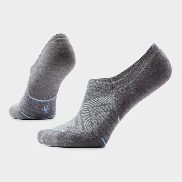 Smartwool Women's Run No Show Socks Medium Gray