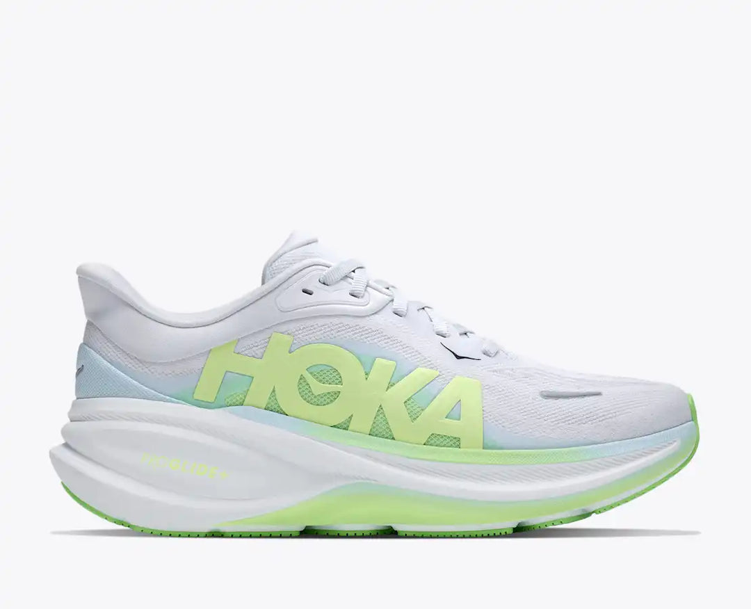 Hoka Women’s Clifton Pro Running Shoe - Cosmic Grey/Neon Yuzu 