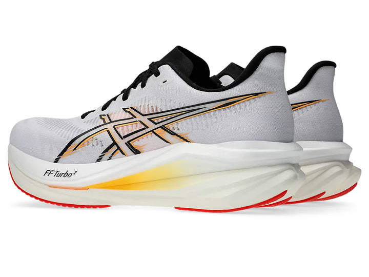 ASICS Men’s Sonicblast 2 Running Shoe - White/Stadium Orange 2