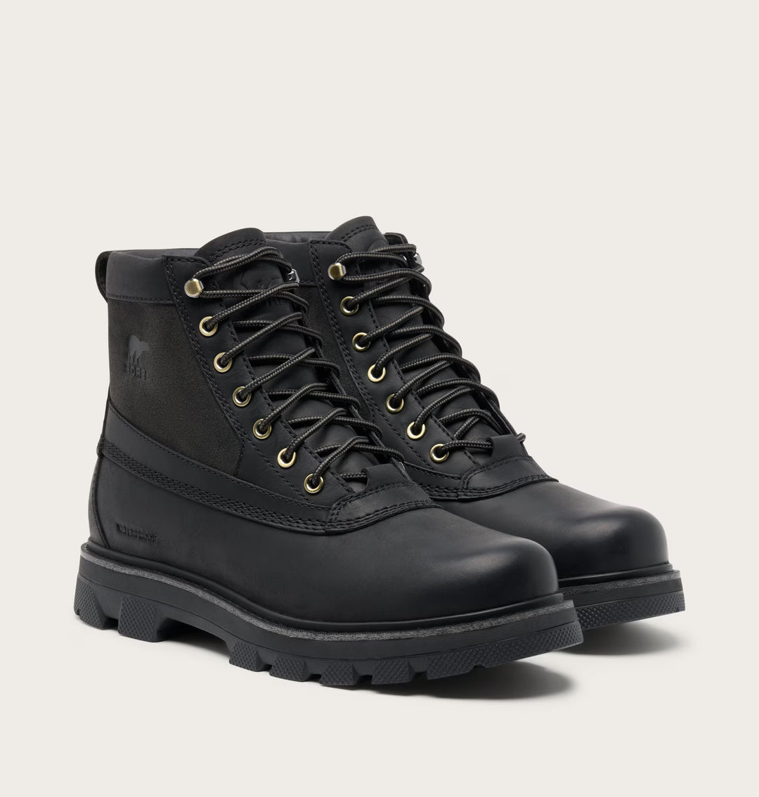 Sorel Men’s Lark-47 Waterproof Boot - Black/Jet 0