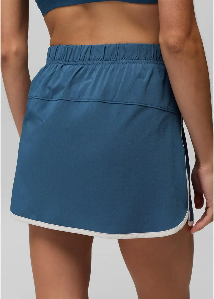 PrAna Women’s Railay Scallop Skort - Bluff Blue 3