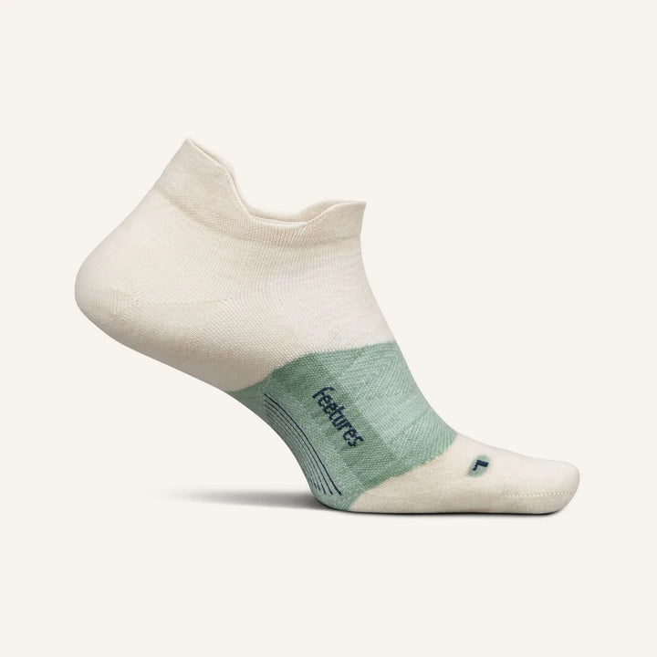 Feetures Merino 10 Max Cushion Tab Socks - Pampass Grass 