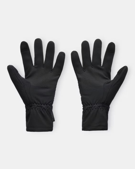 Ua Storm Fleece Gloves Black / Castlerock 1