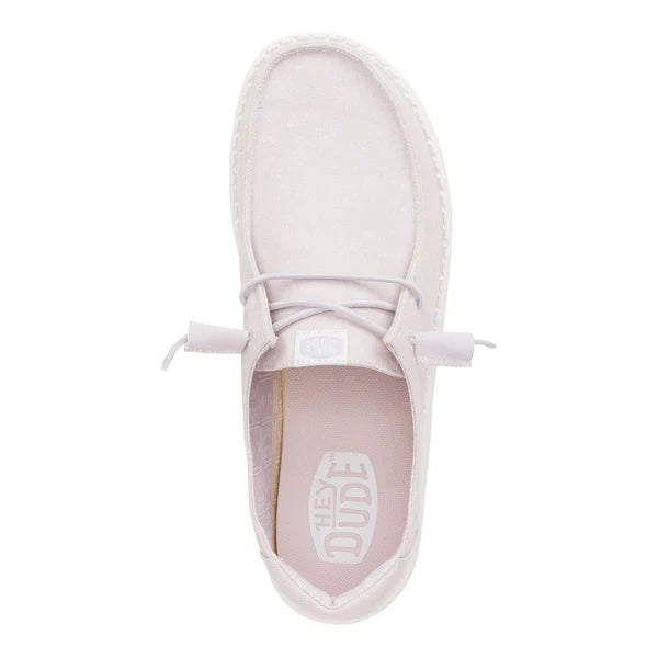HeyDude Women’s Wendy Stretch Canvas - Lavender 5
