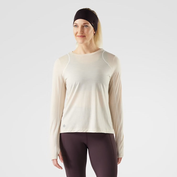 Smartwool Women's Active Long Sleeve - Almond 