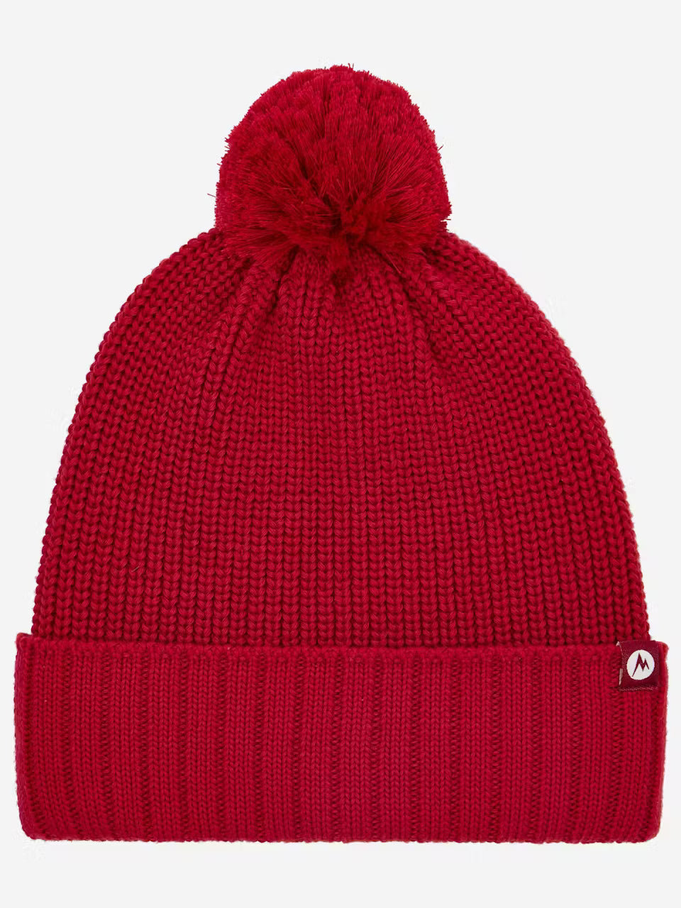 Marmot Women's Snoasis Pom-Pom Beanie Red Mulberry