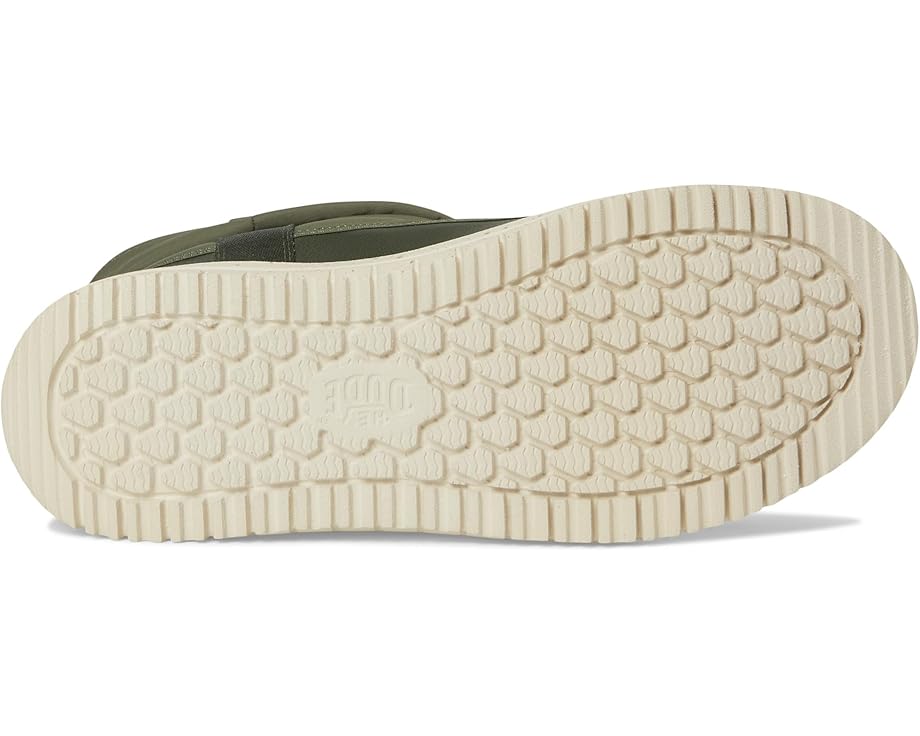 Hey Dude Women's Camden Cuff Nylon Quilt dark olive 4