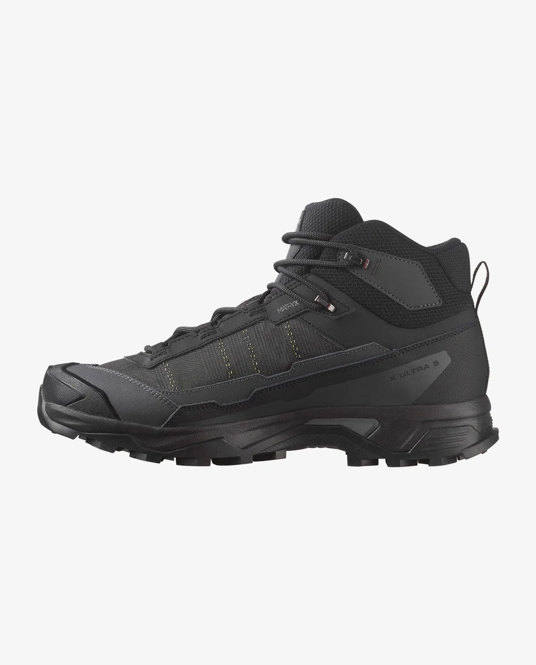 Salomon Men’s X Ultra 5 Mid Gore-Tex Hiking Boot - Black/Asphalt/Castlerock 6