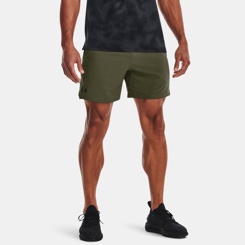 ua Men's Vanish Woven Shorts Marine Green