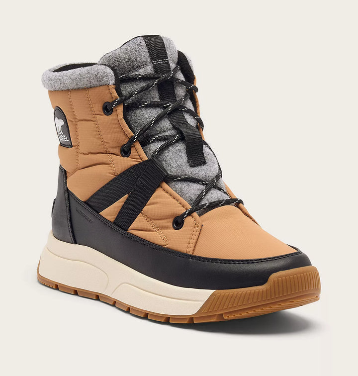 Sorel Women’s Whitney III Mid Waterproof Boot - Tawny Buff/Black 5