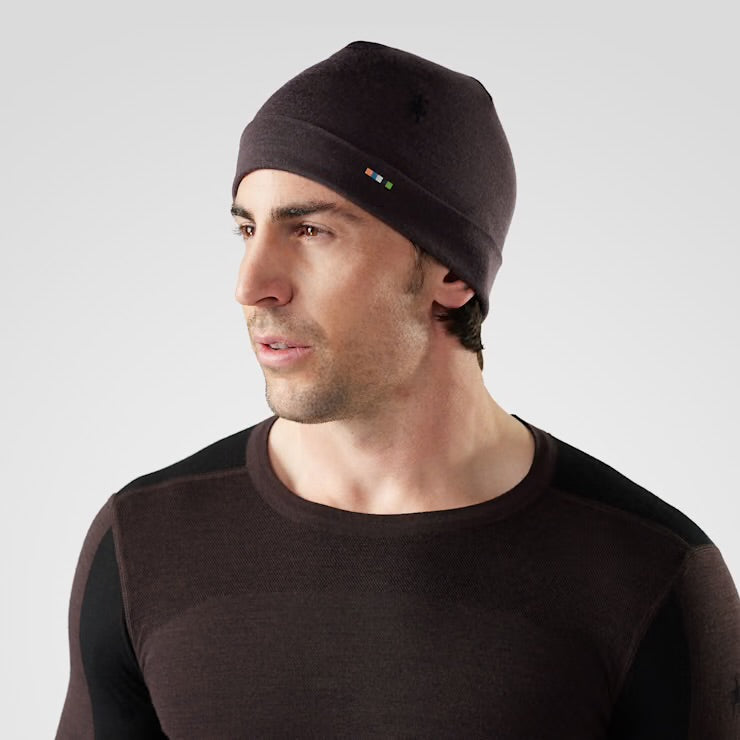 Smartwool Thermal Reversible Cuffed Beanie - Mink Heather 