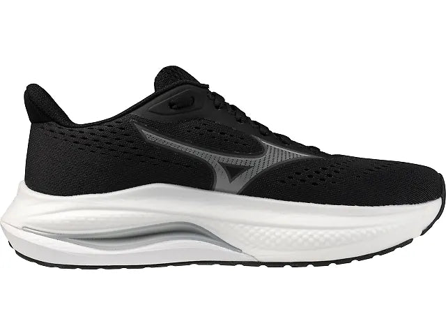 Mizuno Wave Inspire 22 Women's Running Shoe - Black/Ultimate Grey 1