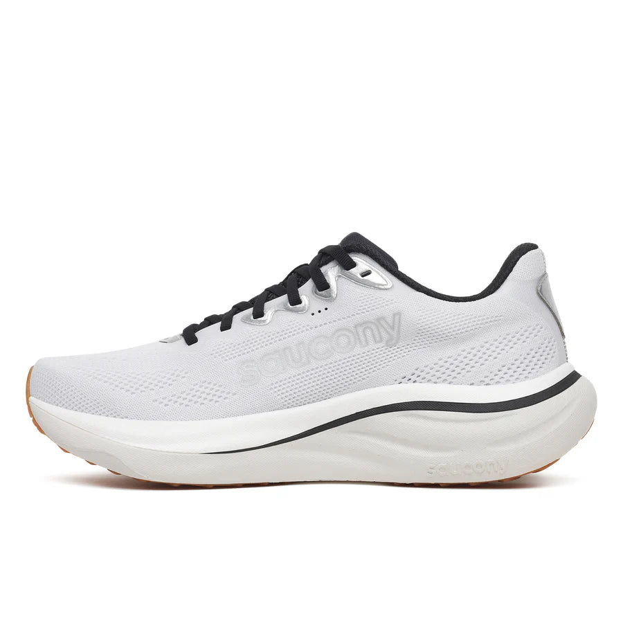 Saucony Ride 19 Men’s Running Shoes - White/Quartz 3