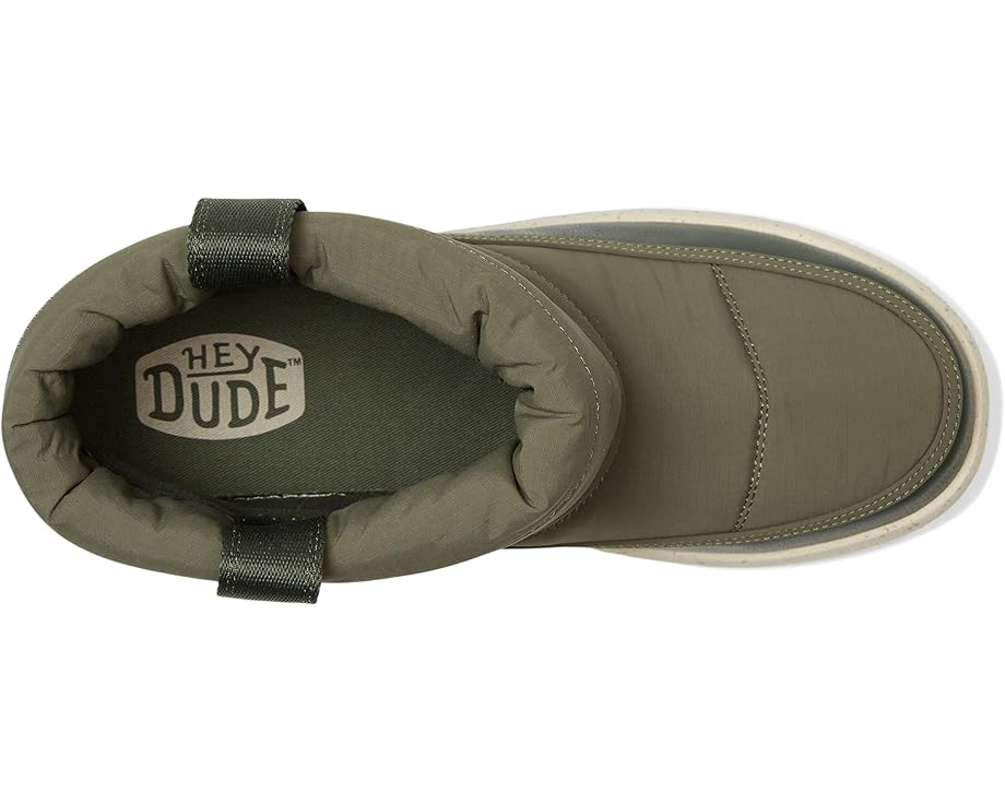 Hey Dude Women's Camden Cuff Nylon Quilt dark olive 5