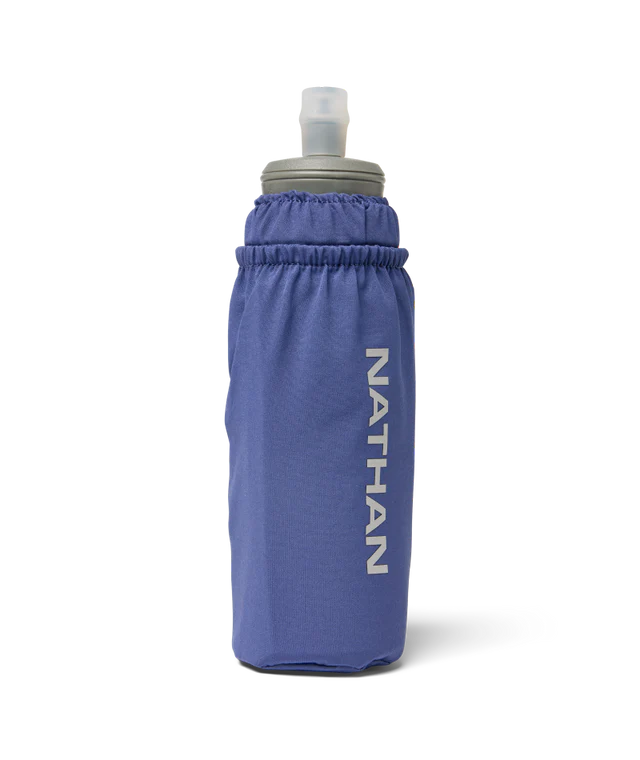 Nathan Pinnacle 14oz Soft Flask Indigo/Reflective Silver 1
