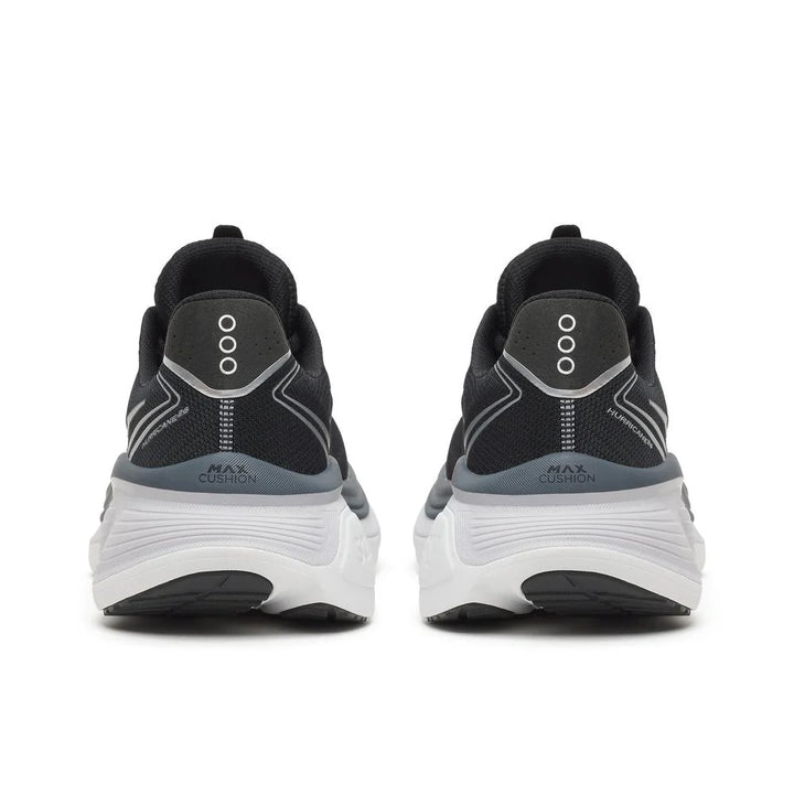 Saucony Hurricane 26 Men’s Running Shoe - Black/Silver 5