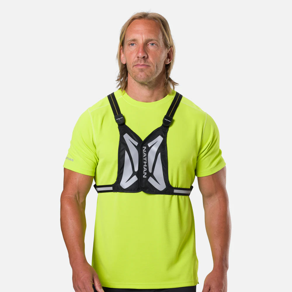 Nathan Laser Light Web Vest RX - Black/Hi Vis Yellow 2