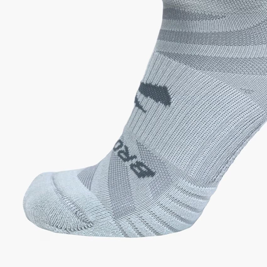 Brooks Ghost Lite No Show 2-Pack - Storm & Smoke 4