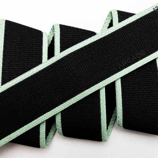 Arcade Carto Adventure Stretch Belt - Black/Mint 1