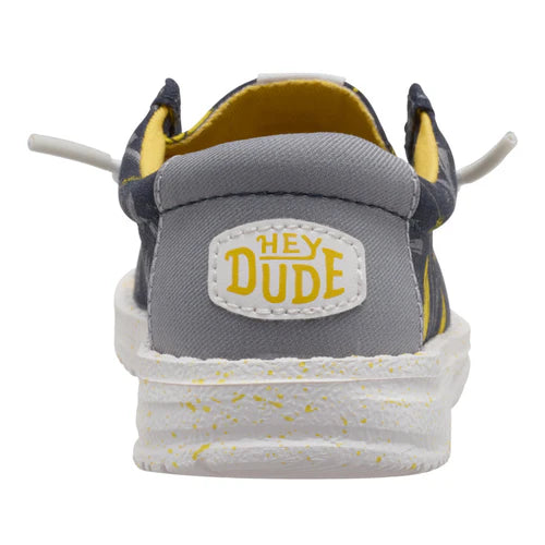 HeyDude Wally Toddler Construction Navy/Multi 8