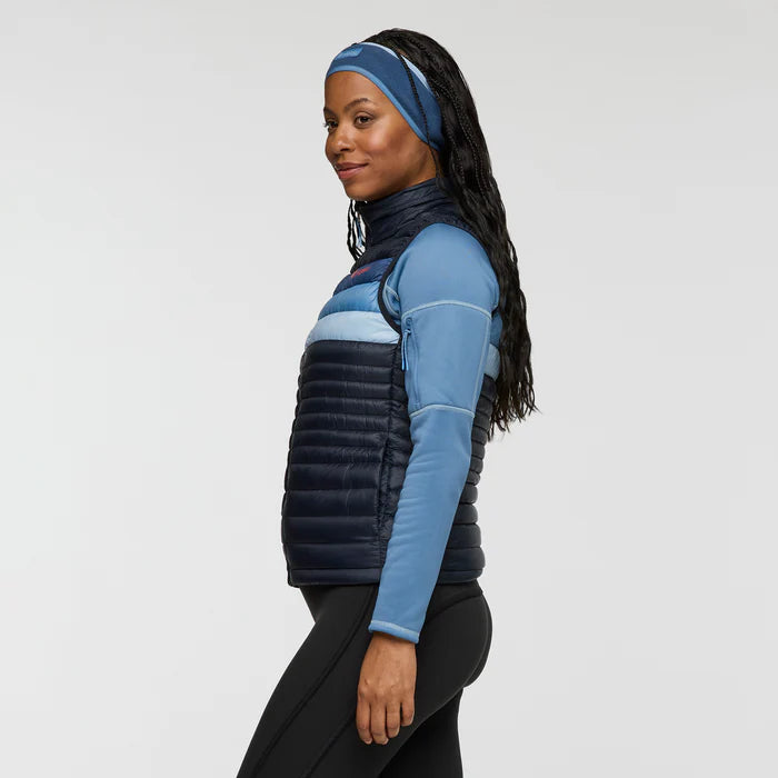 Cotopaxi Women's Fuego Down Vest - Carbon Stripes 2