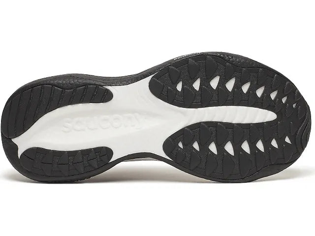 Saucony Ride 19 Men's Running Shoes White/Black 6