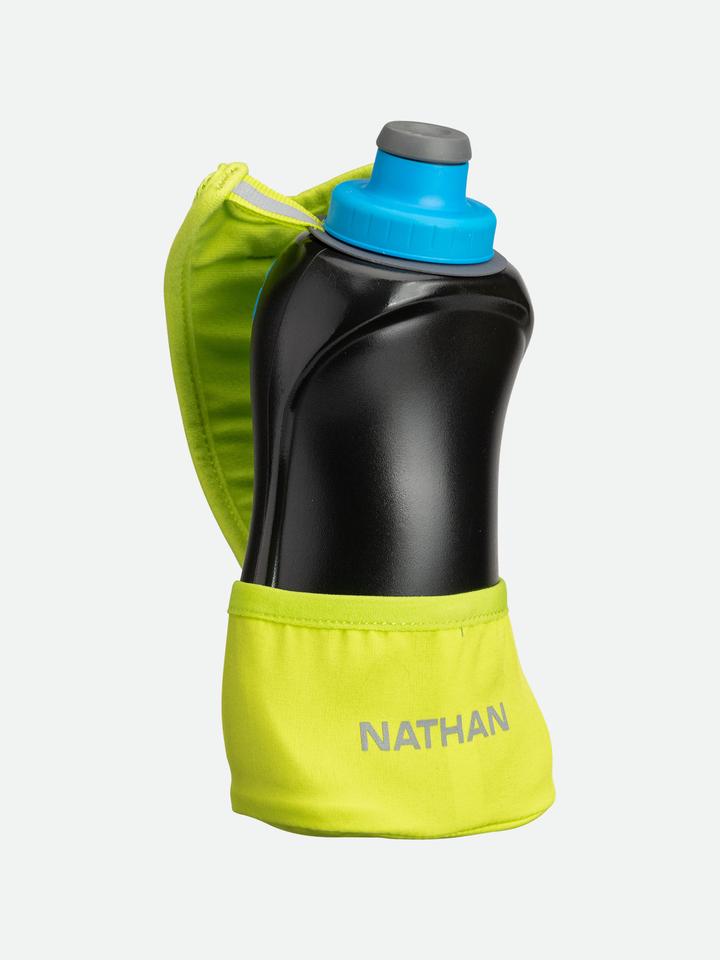 Nathan QuickSqueeze Lite 18 Handheld - Finish Lime Blue Me Away