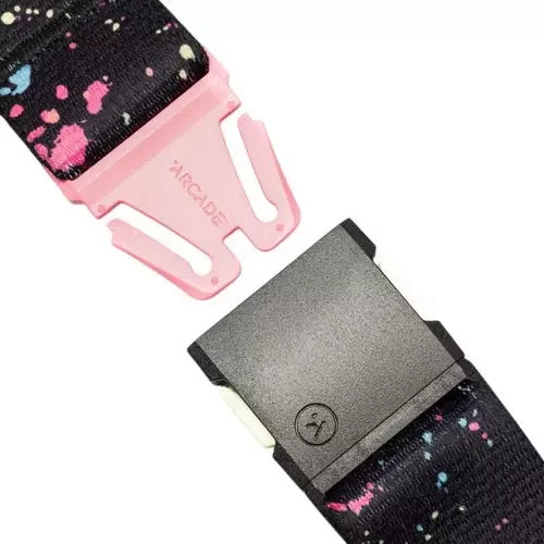 Arcade Splatter Black Neon Belt 1