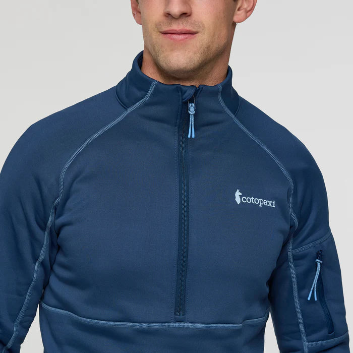 Cotopaxi Men's Tempa Fleece Half-Zip Pullover - Deep Sea 3