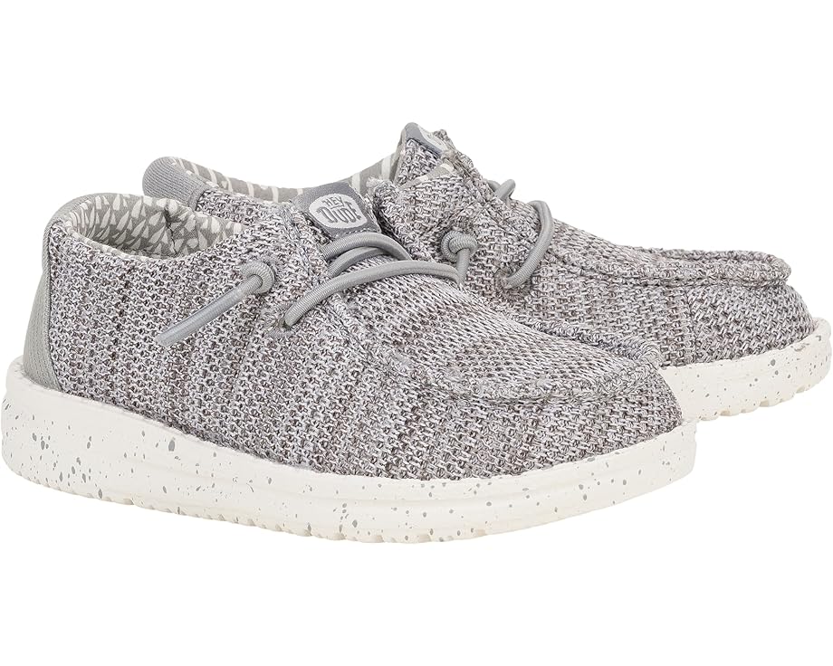 Hey Dude Wally Toddler Stretch Sox Grey