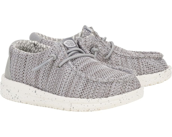 Hey Dude Wally Toddler Stretch Sox Grey
