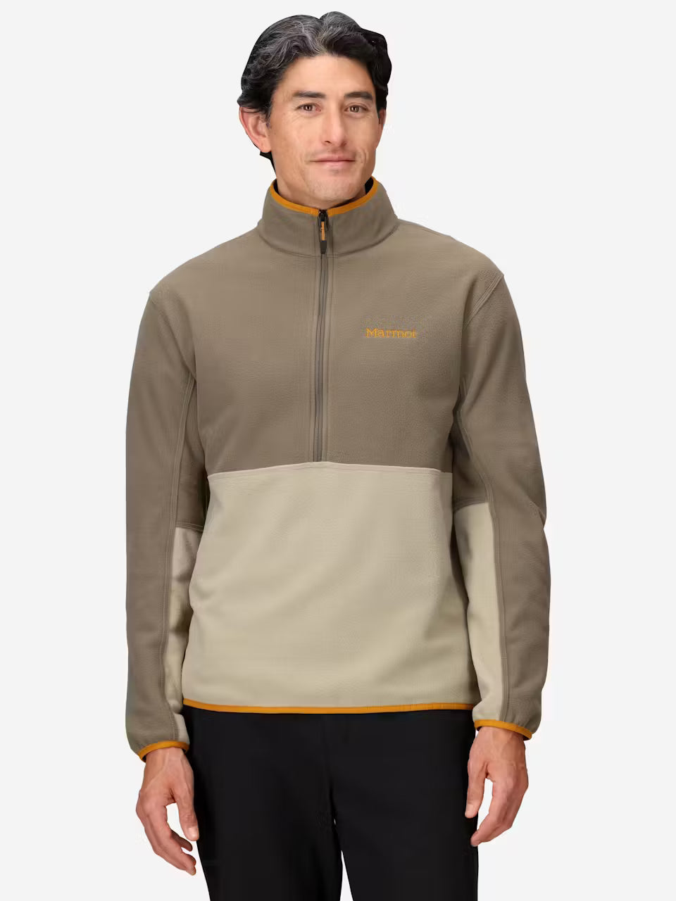 Marmot Men’s Rocklin Half Zip Pullover Claystone/Shale Grey