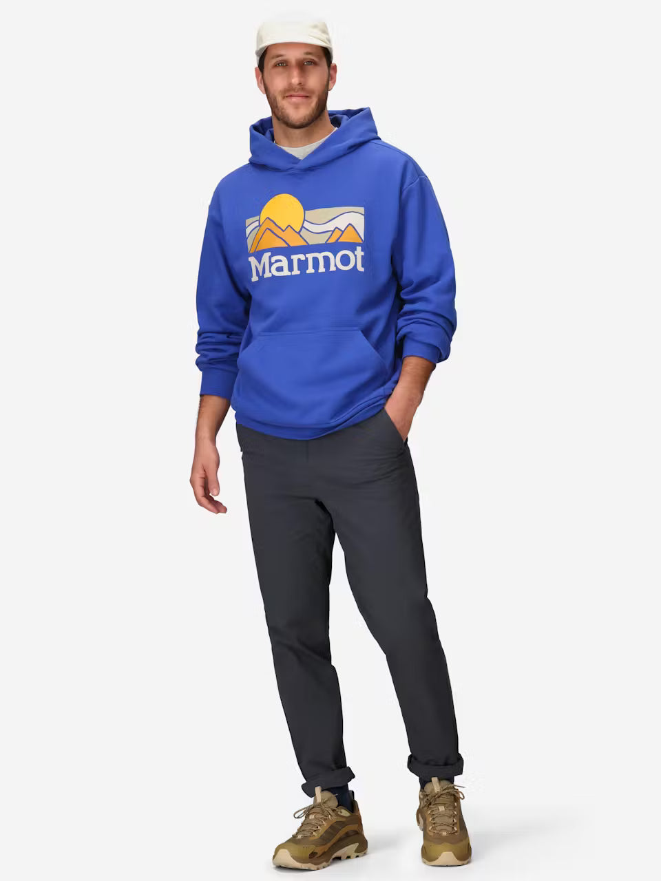 Marmot Coastal Hoodie oxide blue 1