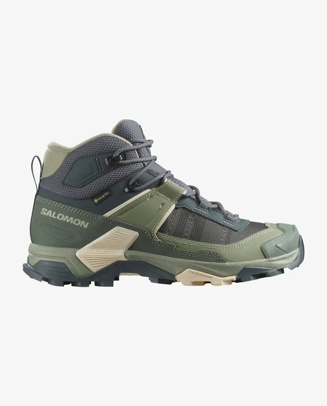 Salomon Women’s X Ultra 5 Mid Gore-Tex Hiking Boots - Turbulence/Sedona Sage/Peach 