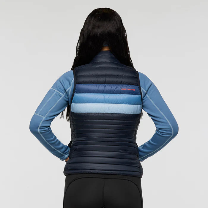 Cotopaxi Women's Fuego Down Vest - Carbon Stripes 3