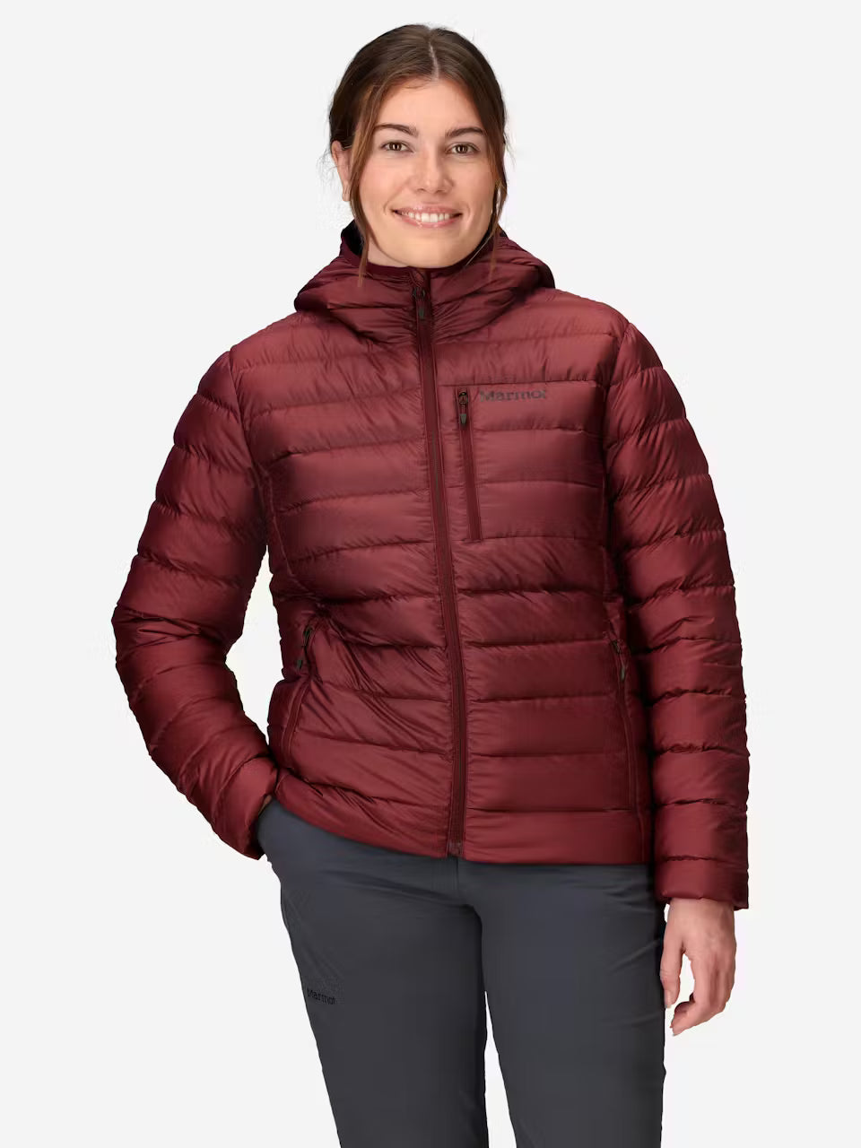 Marmot Women's Highlander Down Hoody Acai Berry