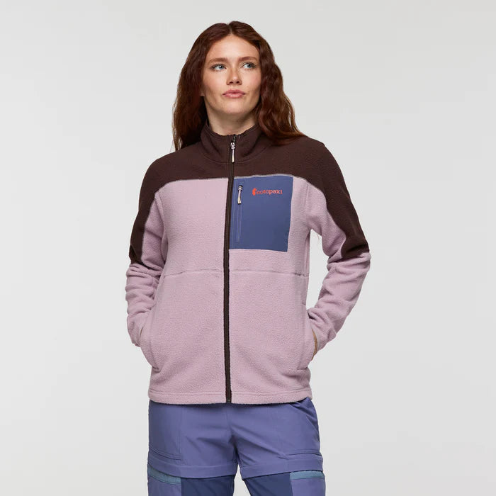 Cotopaxi Women's Abrazo Fleece Full-Zip Jacket - Coffee/Quartz 