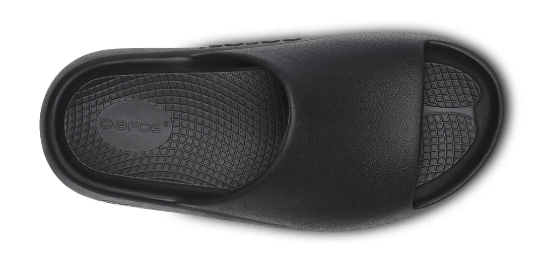 Oofos Women’s Ooahh Plus Sandal - Black 7