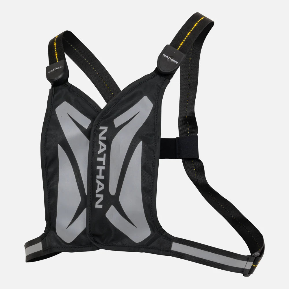 Nathan Laser Light Web Vest RX - Black/Hi Vis Yellow 