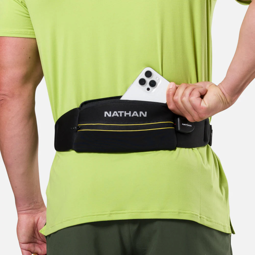 Nathan Laser Light 5K Belt RX - Black/Hi Vis Yellow 7
