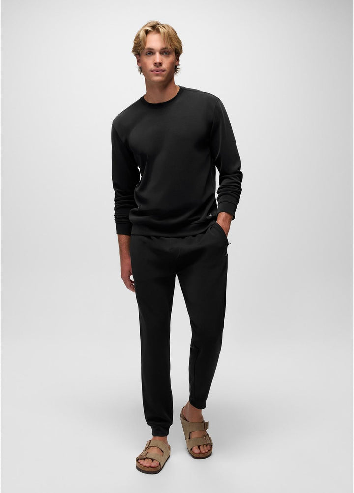 prAna Men’s Shea Soft Crewneck - Black 4