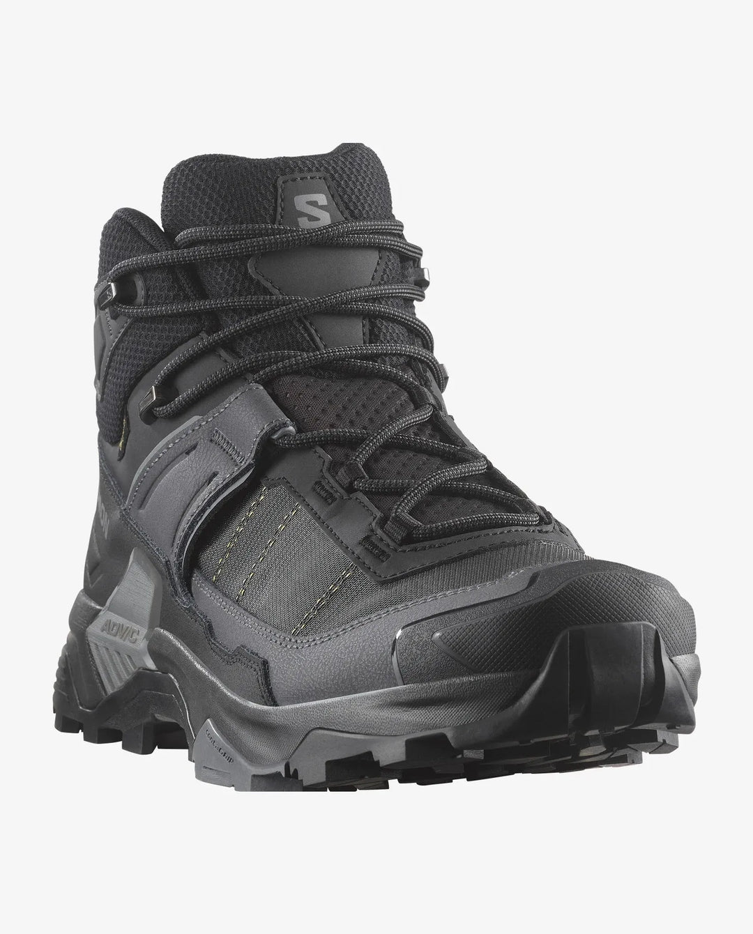 Salomon Men’s X Ultra 5 Mid Gore-Tex Hiking Boot - Black/Asphalt/Castlerock 4