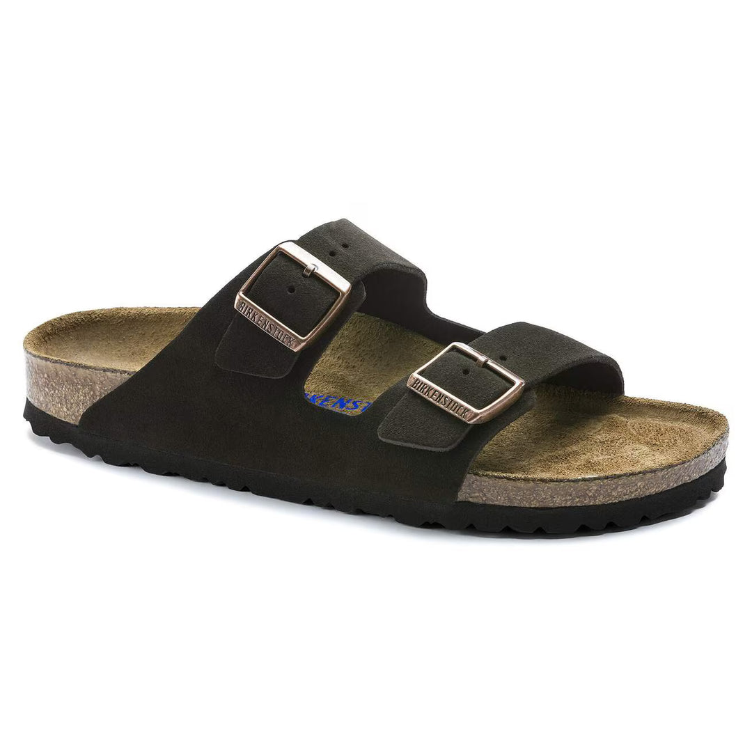 Birkenstock Men's Arizona Suede Sandal Mocha 1