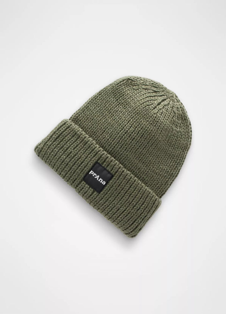 Prana logo beanie Greens