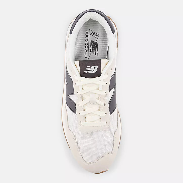 New Balance Men's 237 Shoes - Sea Salt/Black Cement 3