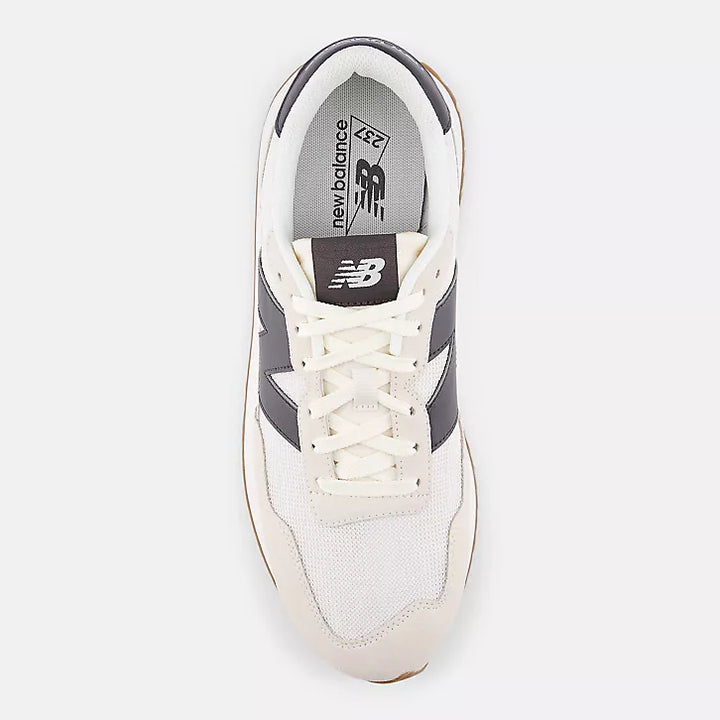New Balance Men's 237 Shoes - Sea Salt/Black Cement 3