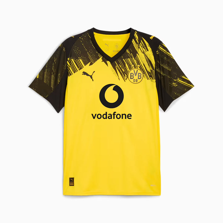Puma Borussia Dortmund Home 25/26 Replica Jersey - Faster Yellow/Puma Black 6