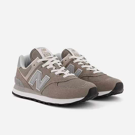 New Balance Women's 574 Core Shoes - Grey/White 1
