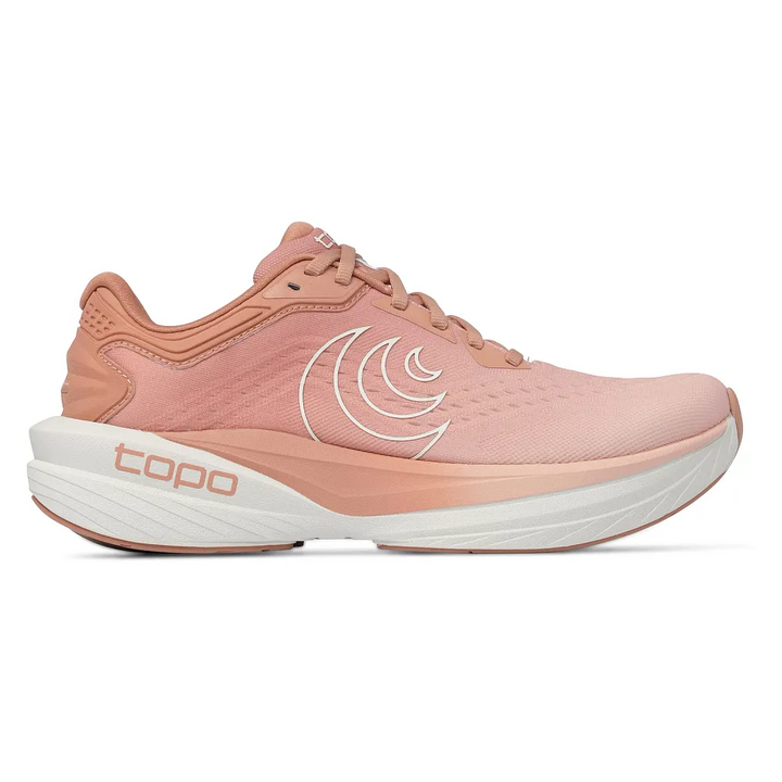 Topo Athletic Womens Phantom 4 Running Shoe- Clay/Rose 