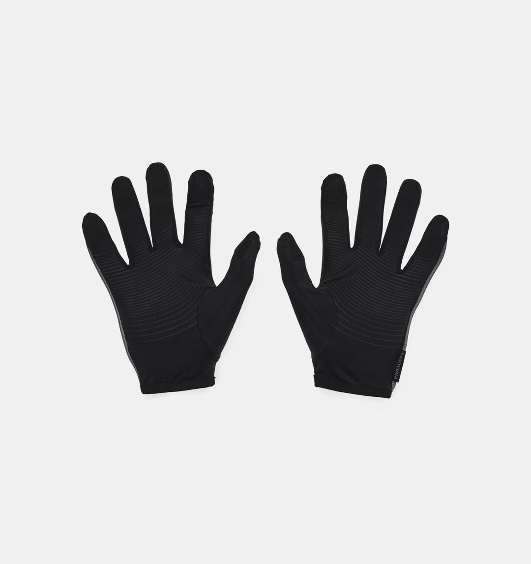 UA Storm Run Gloves - Black 1